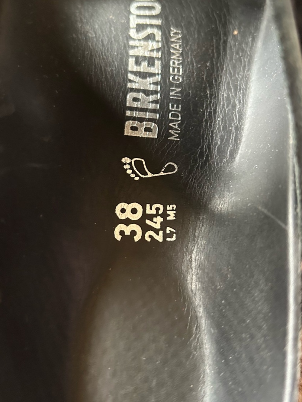 Birkenstock Black Arizona EVA Slip-On Sandals size 7.5-8 - Picture 2 of 12